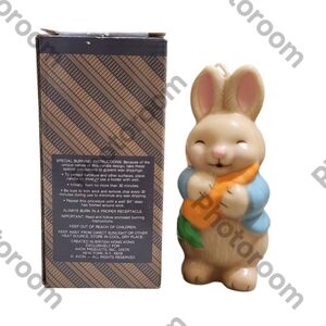 Vintage Avon  Bunny Patch Candle   1980s